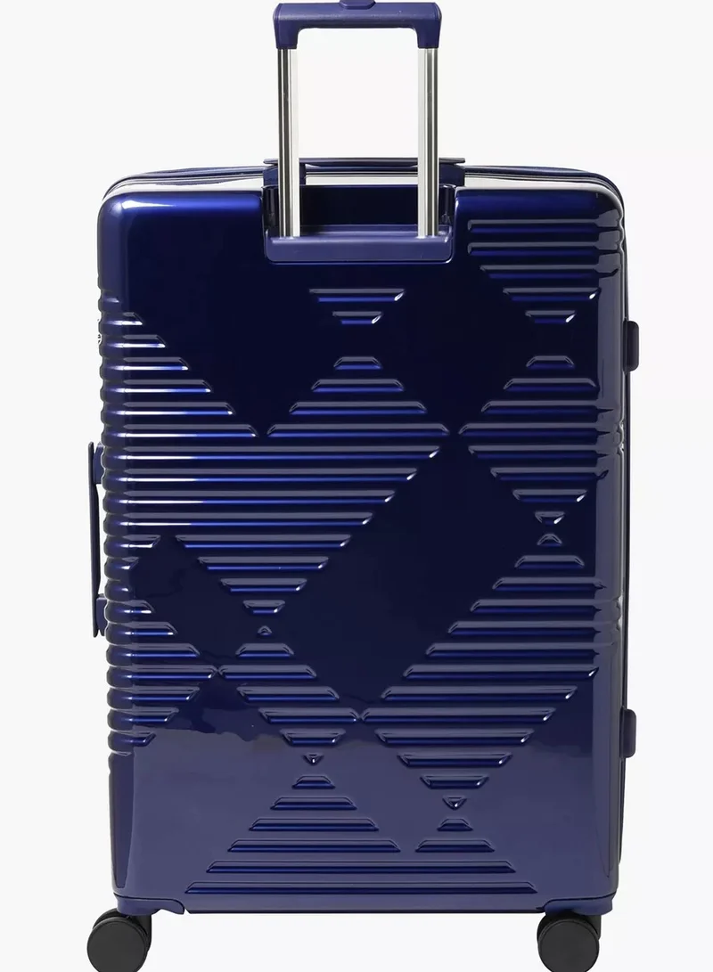 Echolac  Extravagant 82 Cm Hardcase 4-Double Wheeled Expandable Check-In Luggage Trolley - Blue  | Best Price UAE